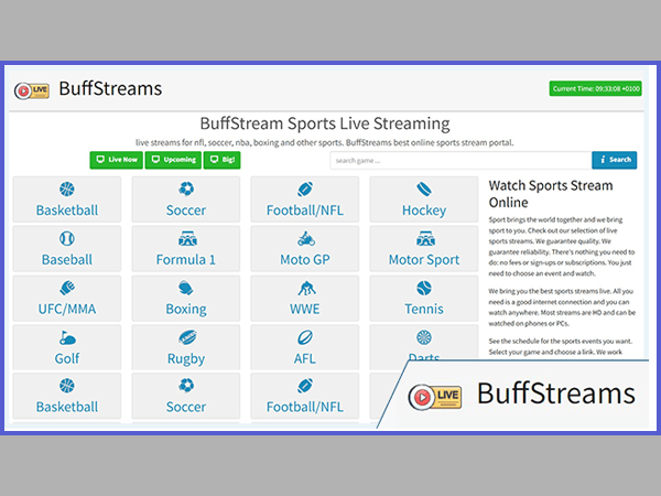 BufferStreams homepage